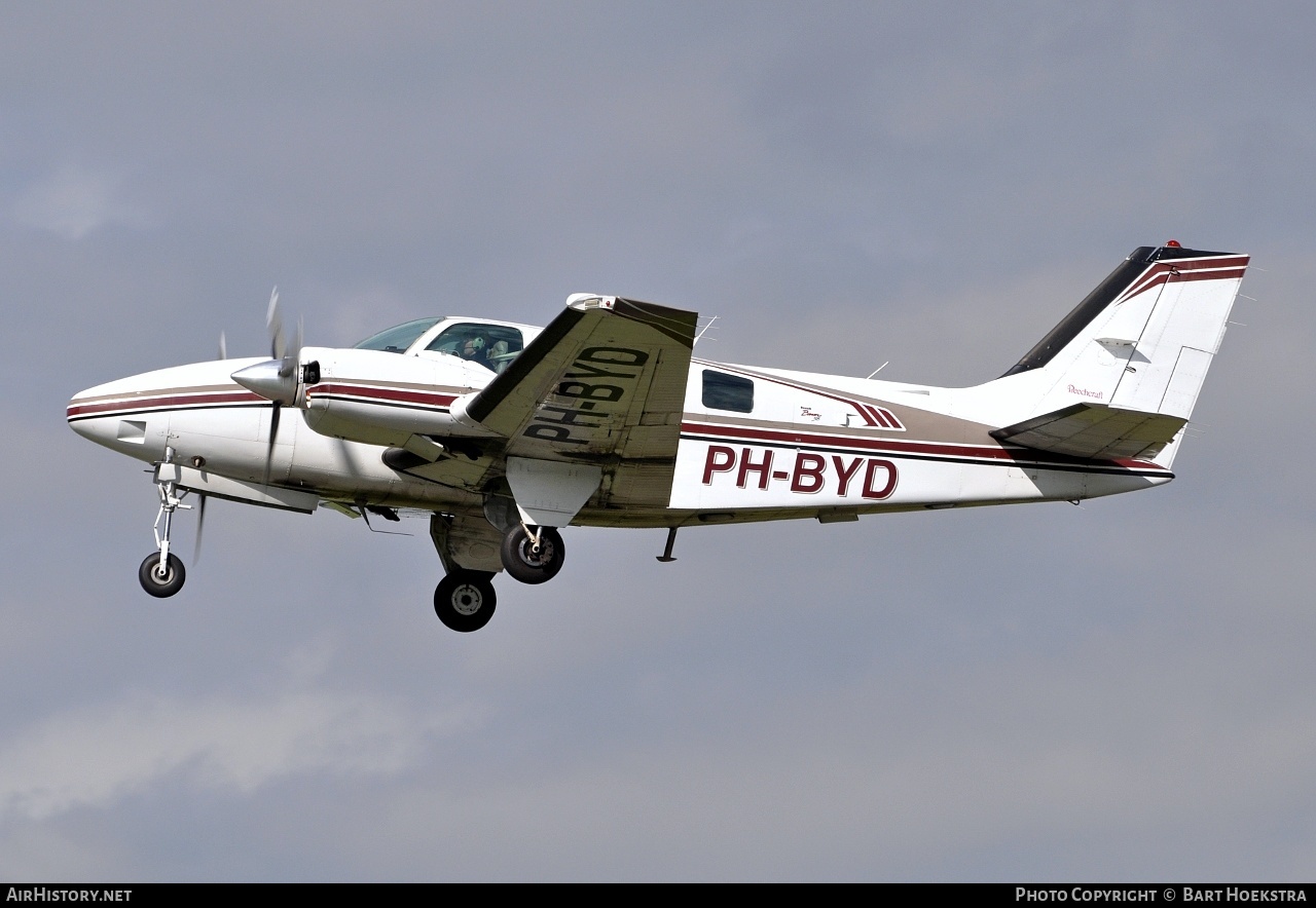 Aircraft Photo of PH-BYD | Raytheon 58 Baron | AirHistory.net #242303