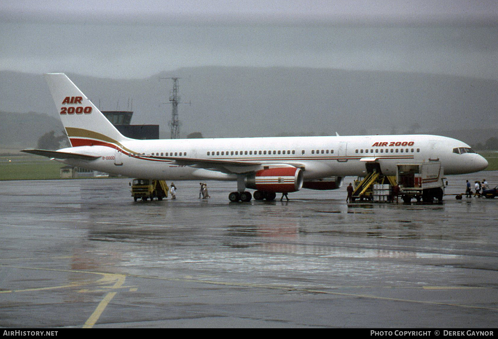 Aircraft Photo of G-OOOD | Boeing 757-28A | Air 2000 | AirHistory.net #242316