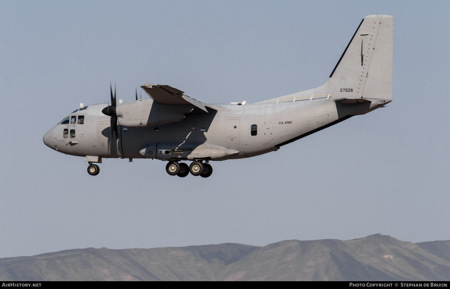 Aircraft Photo of 10-27026 / 27026 | Alenia C-27J Spartan | USA - Army | AirHistory.net #242317