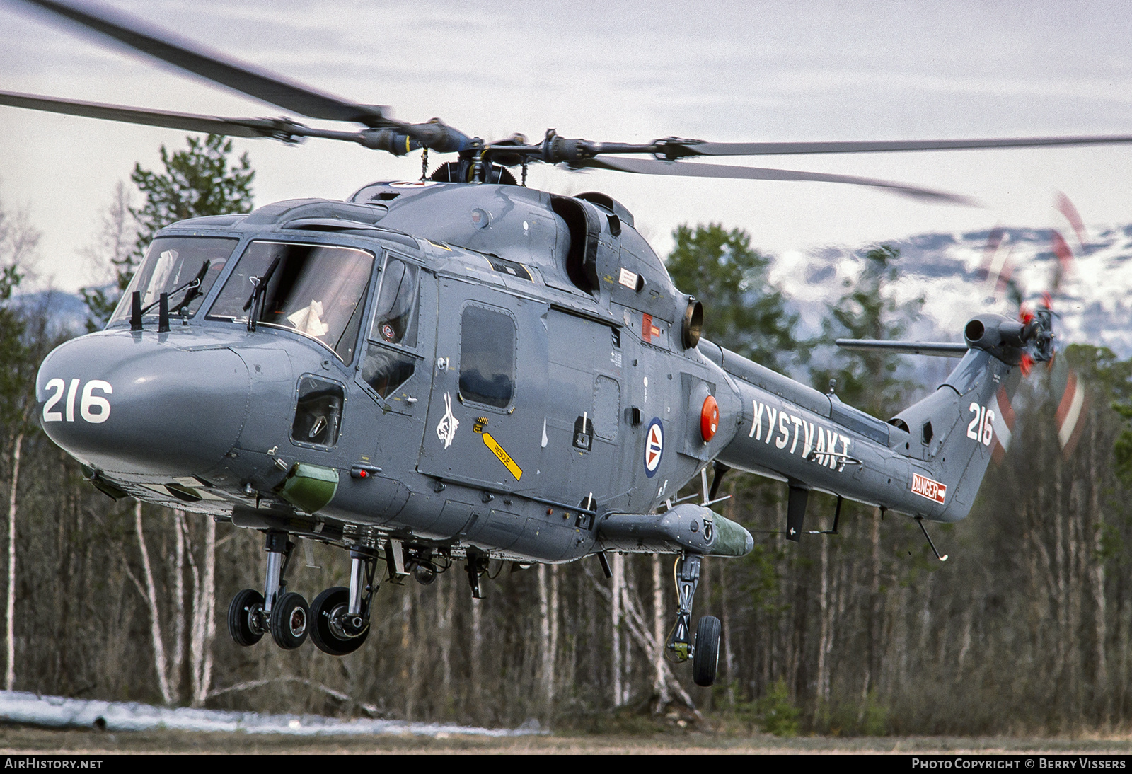Aircraft Photo of 216 | Westland WG-13 Lynx Mk86 | Norway - Coast Guard | AirHistory.net #242319