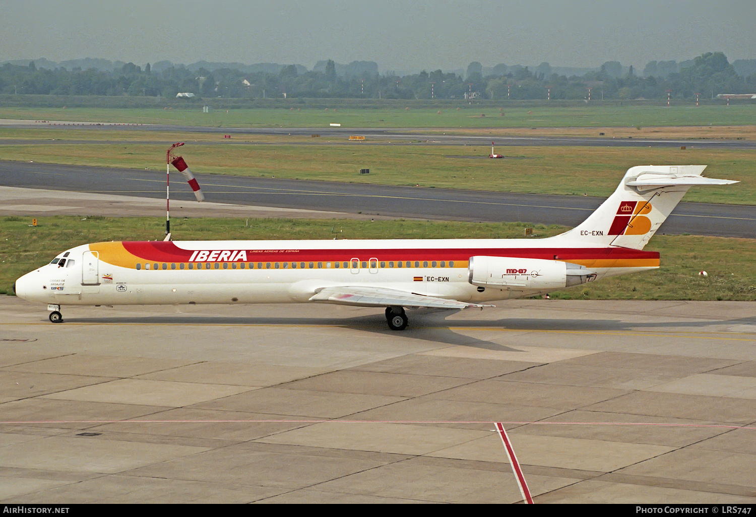 Aircraft Photo of EC-EXN | McDonnell Douglas MD-87 (DC-9-87) | Iberia | AirHistory.net #242322