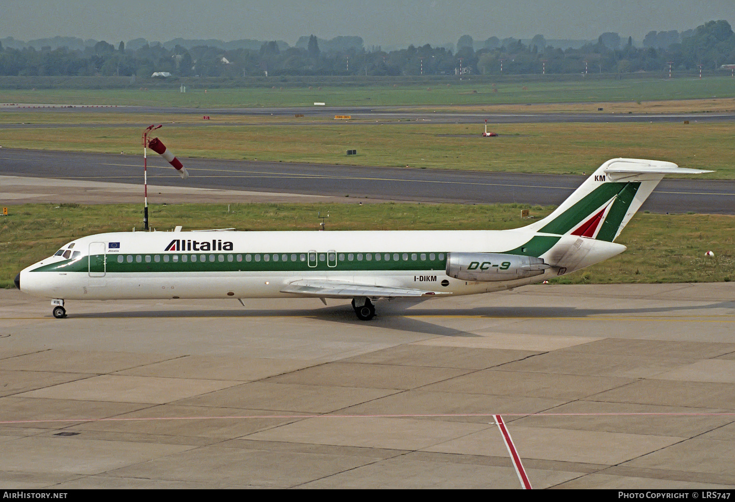 Aircraft Photo of I-DIKM | McDonnell Douglas DC-9-32 | Alitalia | AirHistory.net #242337