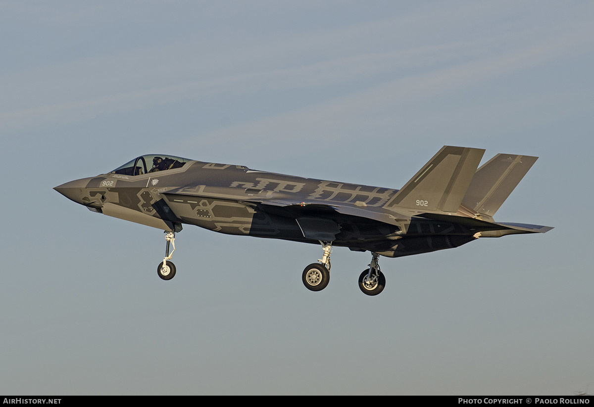 Aircraft Photo of 902 | Lockheed Martin F-35A Lightning II | Israel - Air Force | AirHistory.net #242355