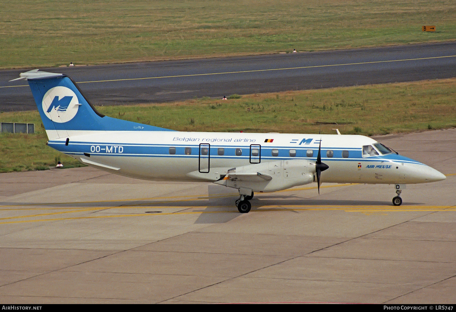 Aircraft Photo of OO-MTD | Embraer EMB-120RT Brasilia | Air Meuse | AirHistory.net #242363