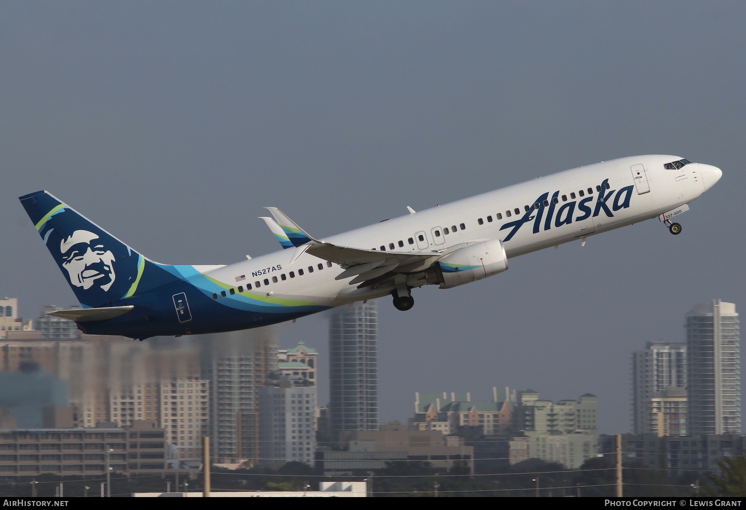 Aircraft Photo of N527AS | Boeing 737-890 | Alaska Airlines | AirHistory.net #242373