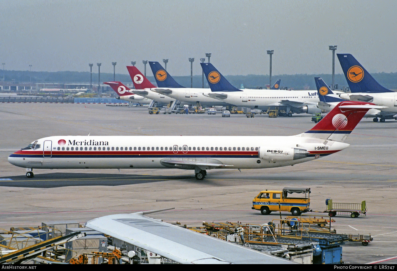 Aircraft Photo of I-SMEU | McDonnell Douglas DC-9-51 | Meridiana | AirHistory.net #242384