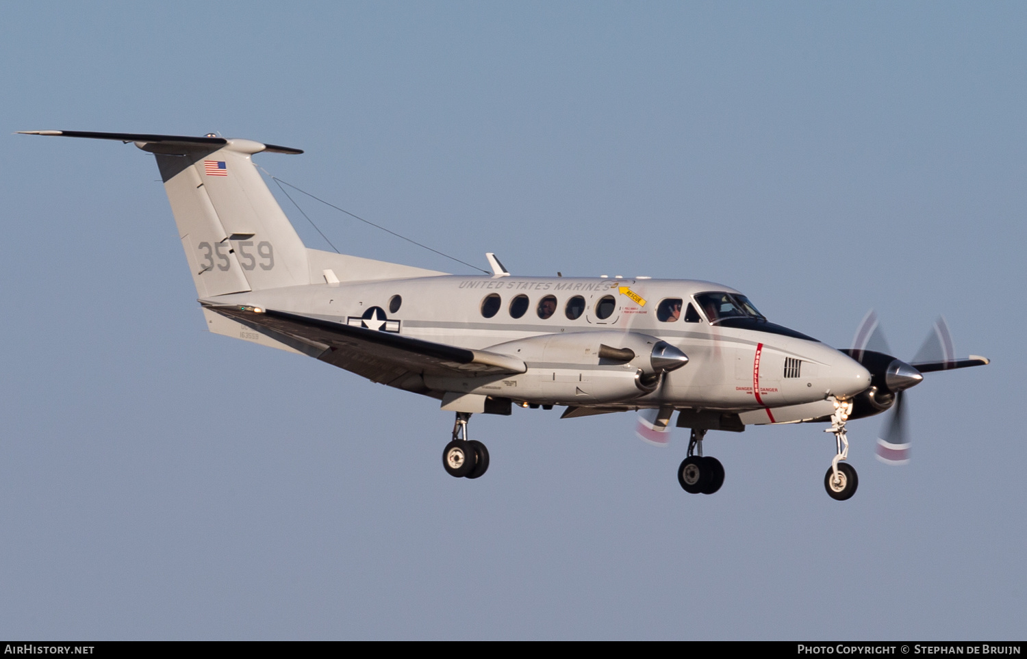 Aircraft Photo of 163559 / 3559 | Beech UC-12F Super King Air (B200C) | USA - Marines | AirHistory.net #242403