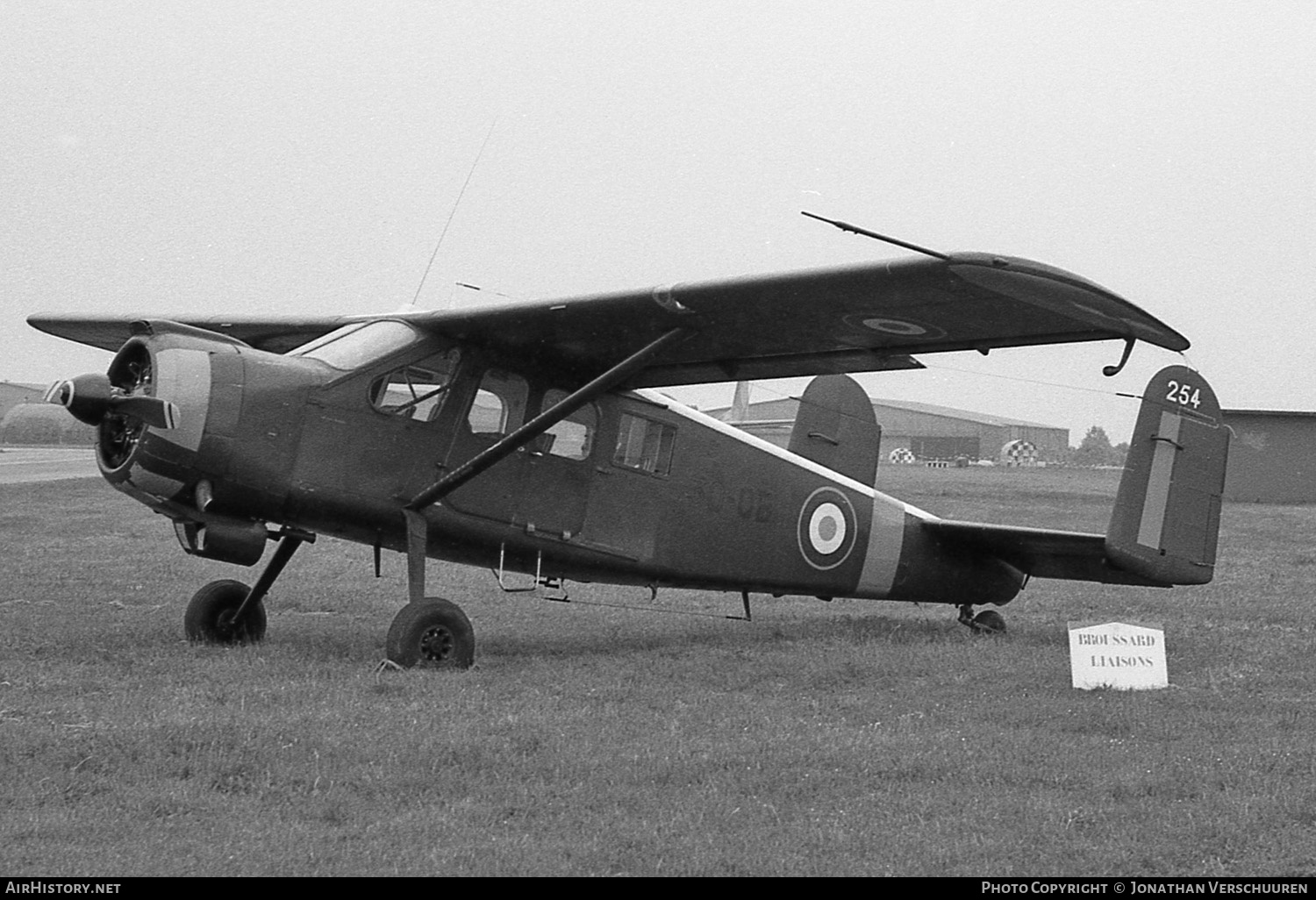 Aircraft Photo of 254 | Max Holste MH.1521M Broussard | France - Air Force | AirHistory.net #242427