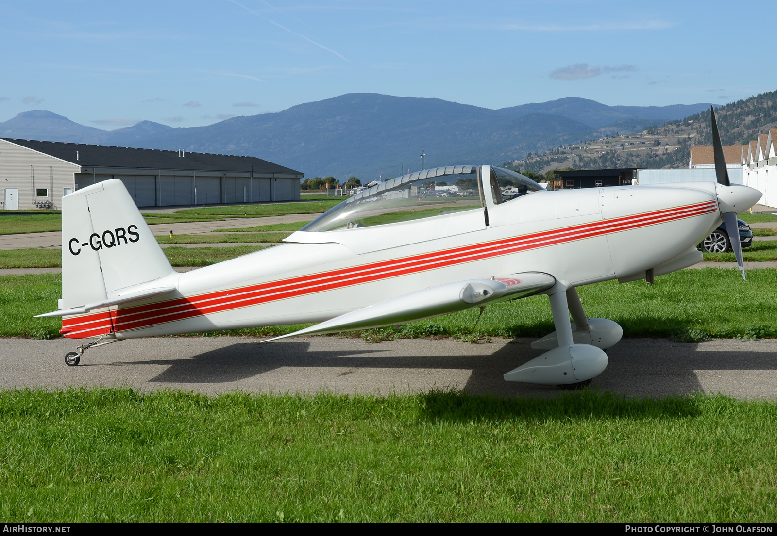 Aircraft Photo of C-GQRS | Van's RV-8 | AirHistory.net #242429