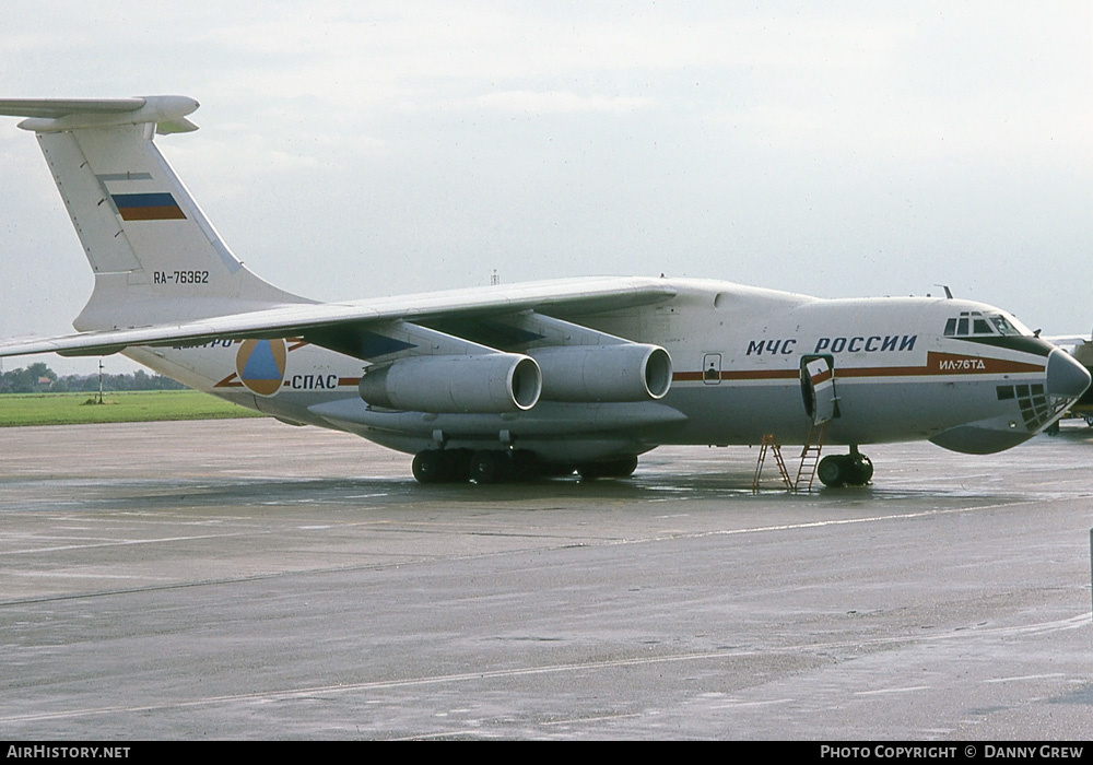 Aircraft Photo of RA-76362 | Ilyushin Il-76TD | MChS Rossii - Russia Ministry for Emergency Situations | AirHistory.net #242430