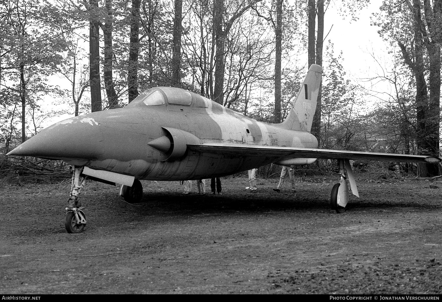 Aircraft Photo of FU-194 | Republic F-84F Thunderstreak | Belgium - Air Force | AirHistory.net #242442