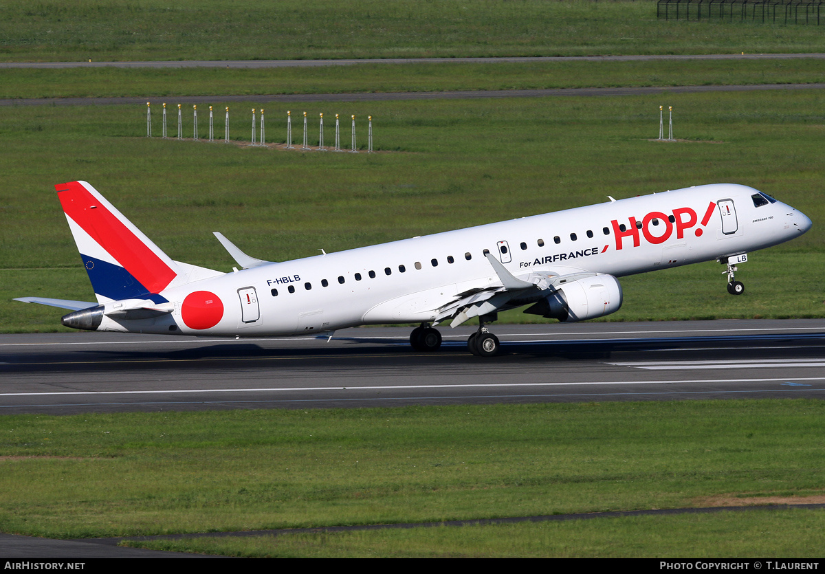 Aircraft Photo of F-HBLB | Embraer 190LR (ERJ-190-100LR) | Hop! | AirHistory.net #242446