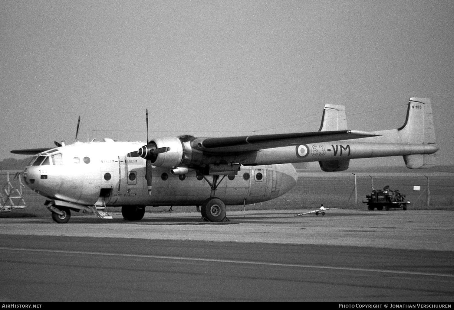 Aircraft Photo of 105 | Nord 2501F-3 Noratlas | France - Air Force | AirHistory.net #242458