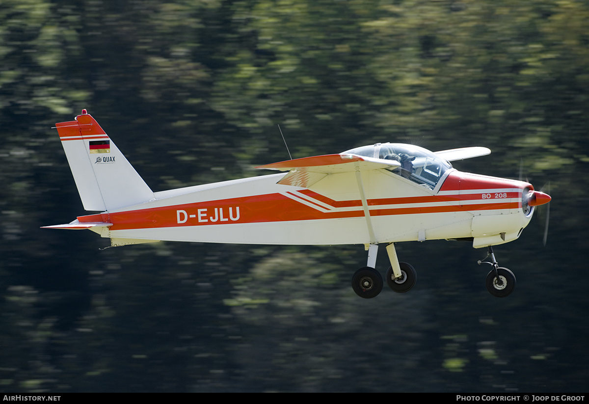 Aircraft Photo of D-EJLU | Bölkow Bo-208A Junior | Quax | AirHistory.net #242464