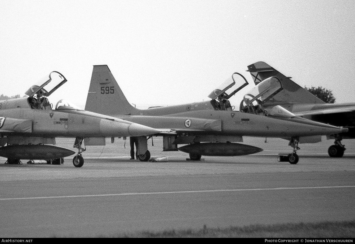 Aircraft Photo of 595 | Northrop F-5B Freedom Fighter | Norway - Air Force | AirHistory.net #242475