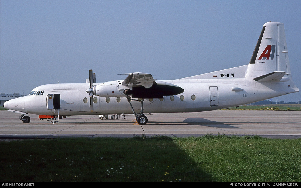 Aircraft Photo of OE-ILW | Fokker F27-500 Friendship | Amerer Air | AirHistory.net #242481