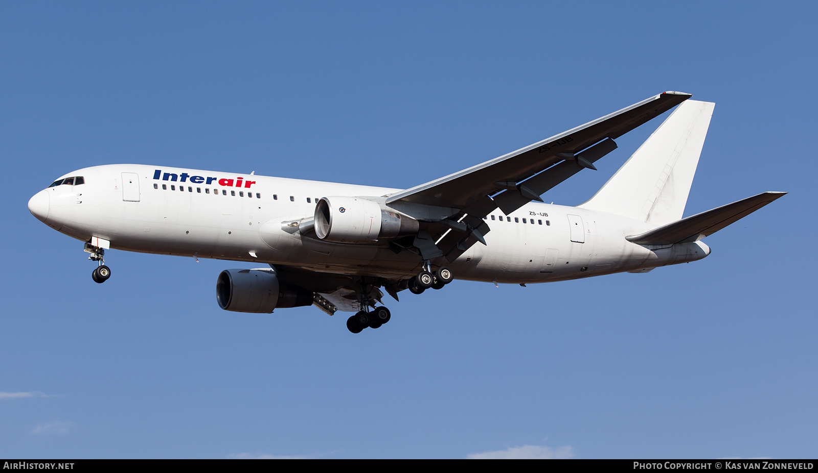 Aircraft Photo of ZS-IJB | Boeing 767-266/ER | Interair | AirHistory.net #242496
