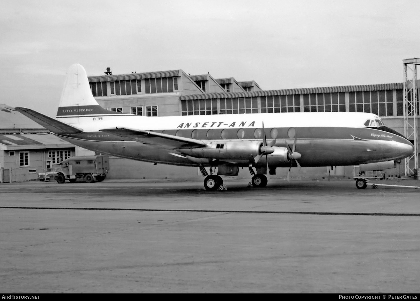 Aircraft Photo of VH-TVB | Vickers 720 Viscount | Ansett - ANA | AirHistory.net #242539