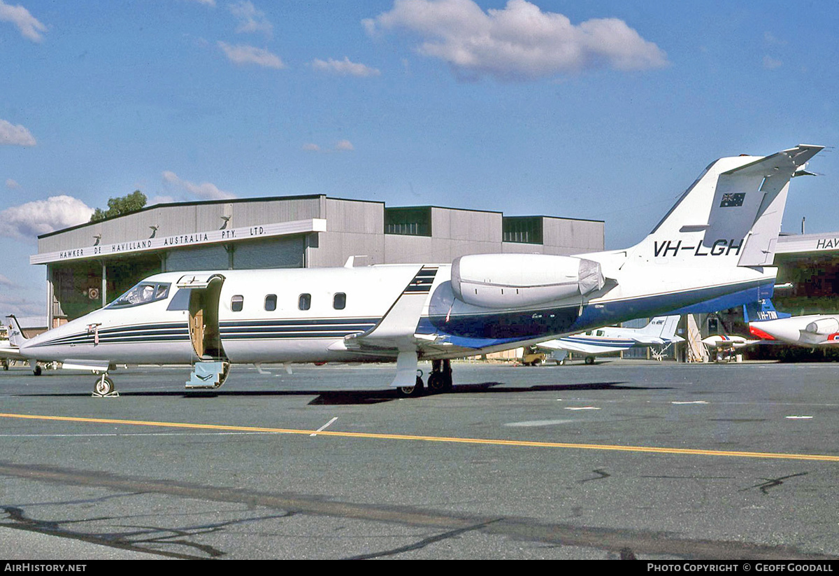 Aircraft Photo of VH-LGH | Gates Learjet 55 | AirHistory.net #242544
