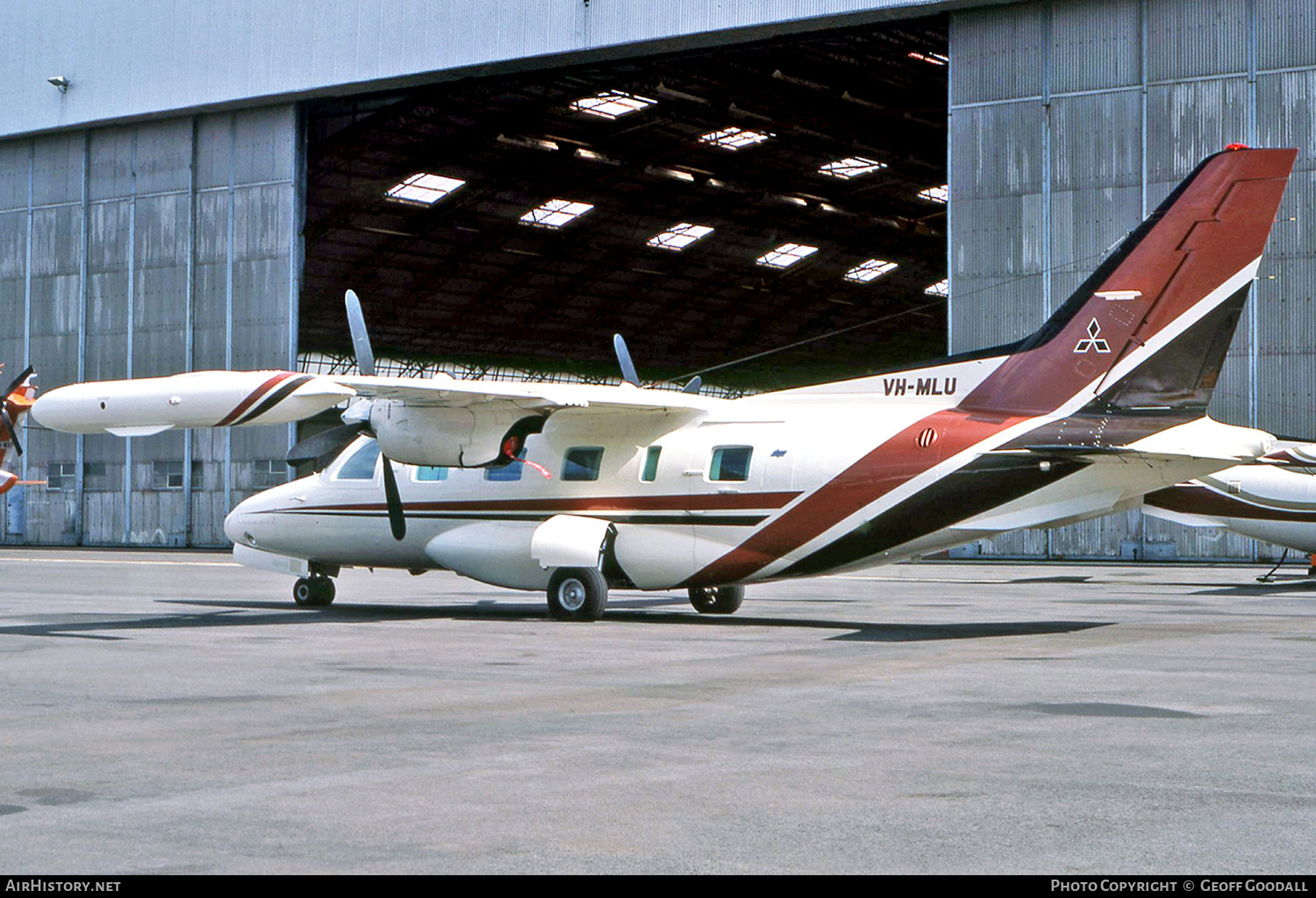 Aircraft Photo of VH-MLU | Mitsubishi MU-2 Marquise (MU-2B-60) | AirHistory.net #242547