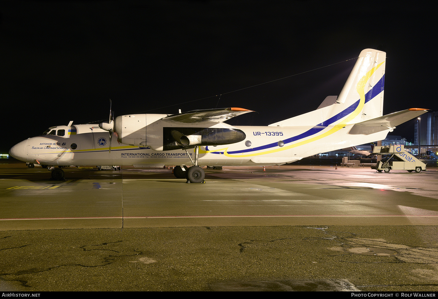 Aircraft Photo of UR-13395 | Antonov An-26-100 | Antonov Airlines | AirHistory.net #242569