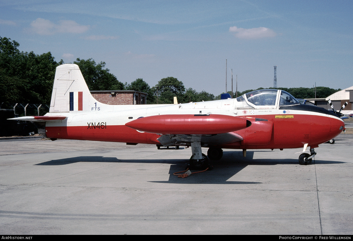 Aircraft Photo of G-BVBE / XN461 | Hunting P.84 Jet Provost T3A | UK - Air Force | AirHistory.net #242578