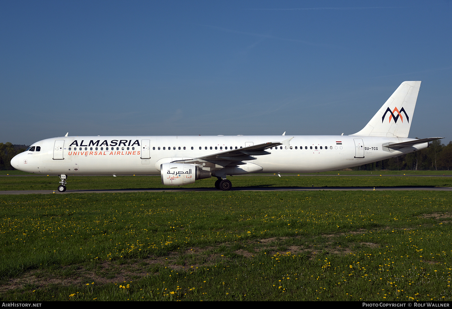 Aircraft Photo of SU-TCG | Airbus A321-211 | Almasria Universal Airlines | AirHistory.net #242579