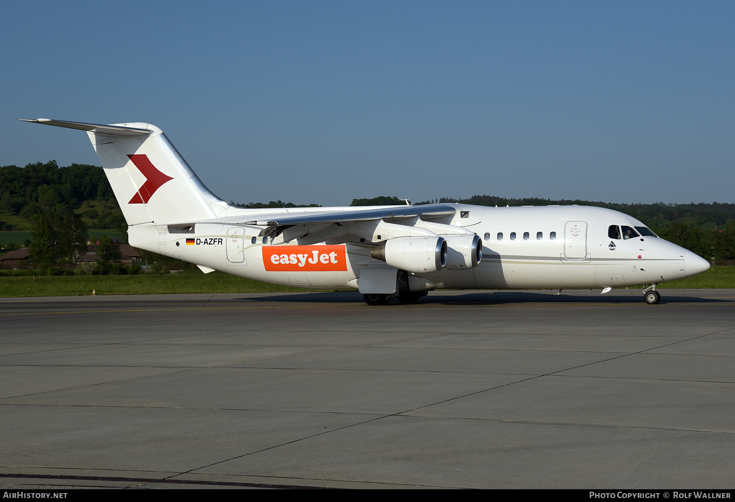 Aircraft Photo of D-AZFR | British Aerospace BAe-146-200A | EasyJet | AirHistory.net #242587