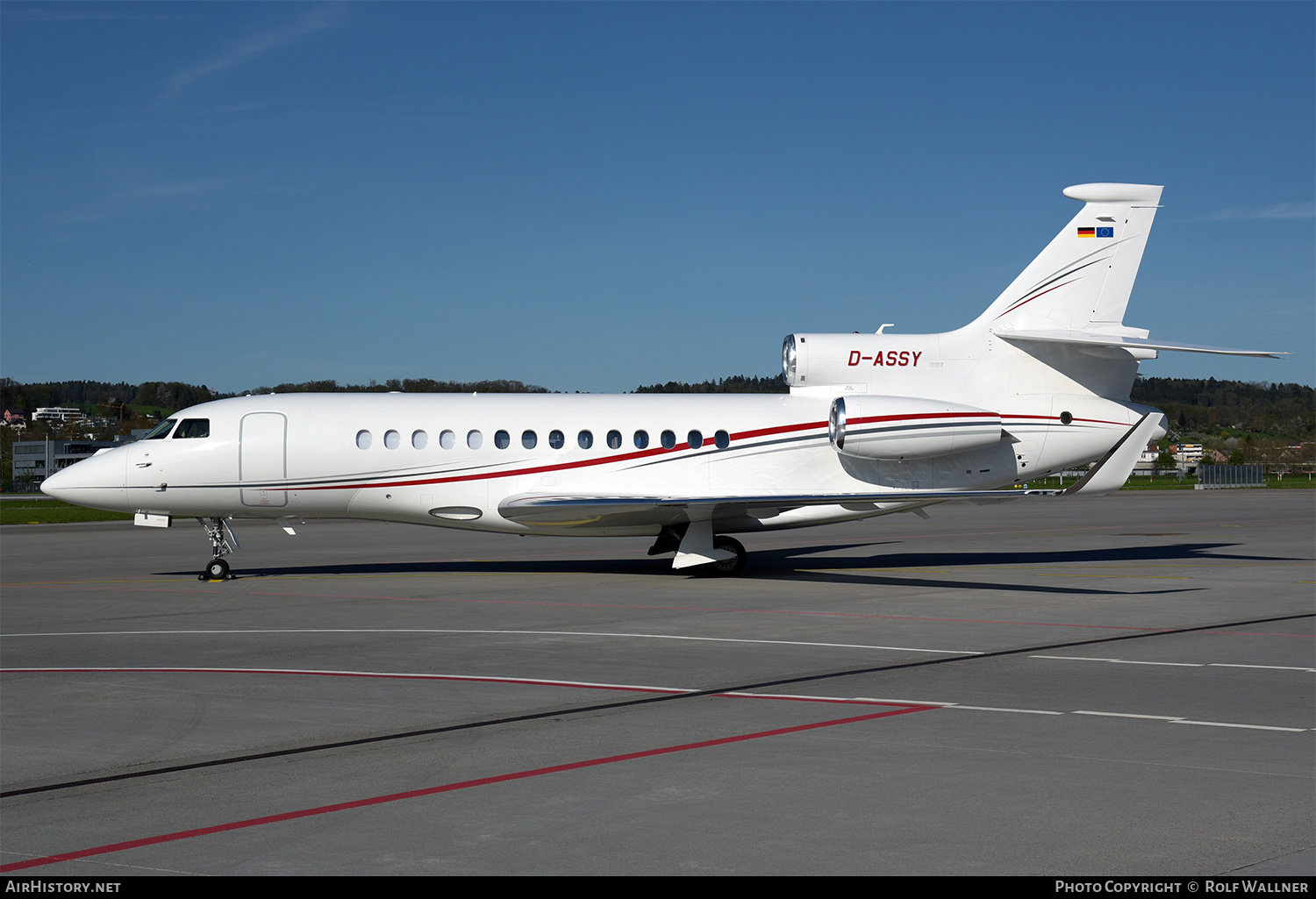 Aircraft Photo of D-ASSY | Dassault Falcon 7X | AirHistory.net #242593