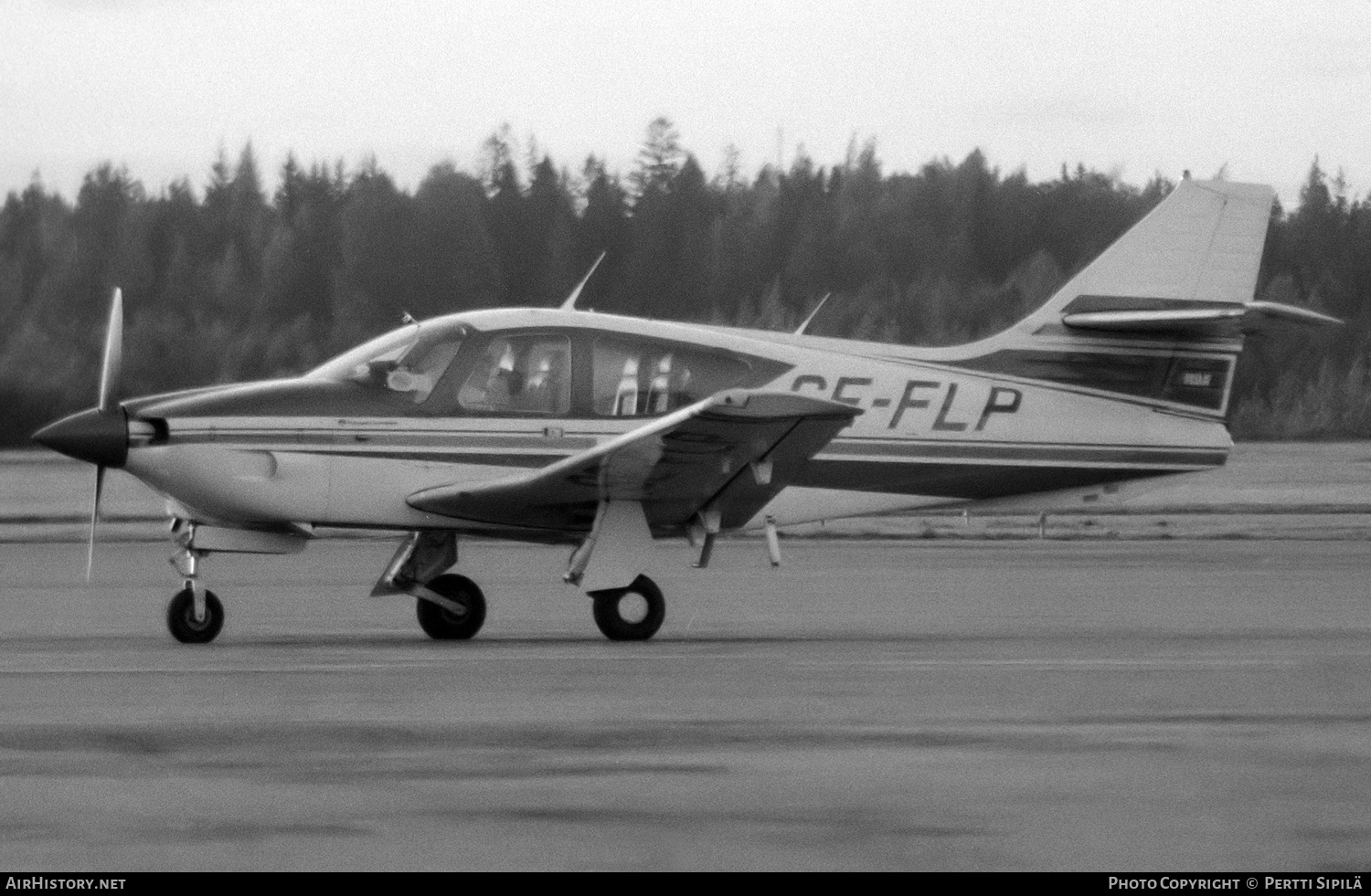 Aircraft Photo of SE-FLP | Rockwell Commander 112A | AirHistory.net #242599