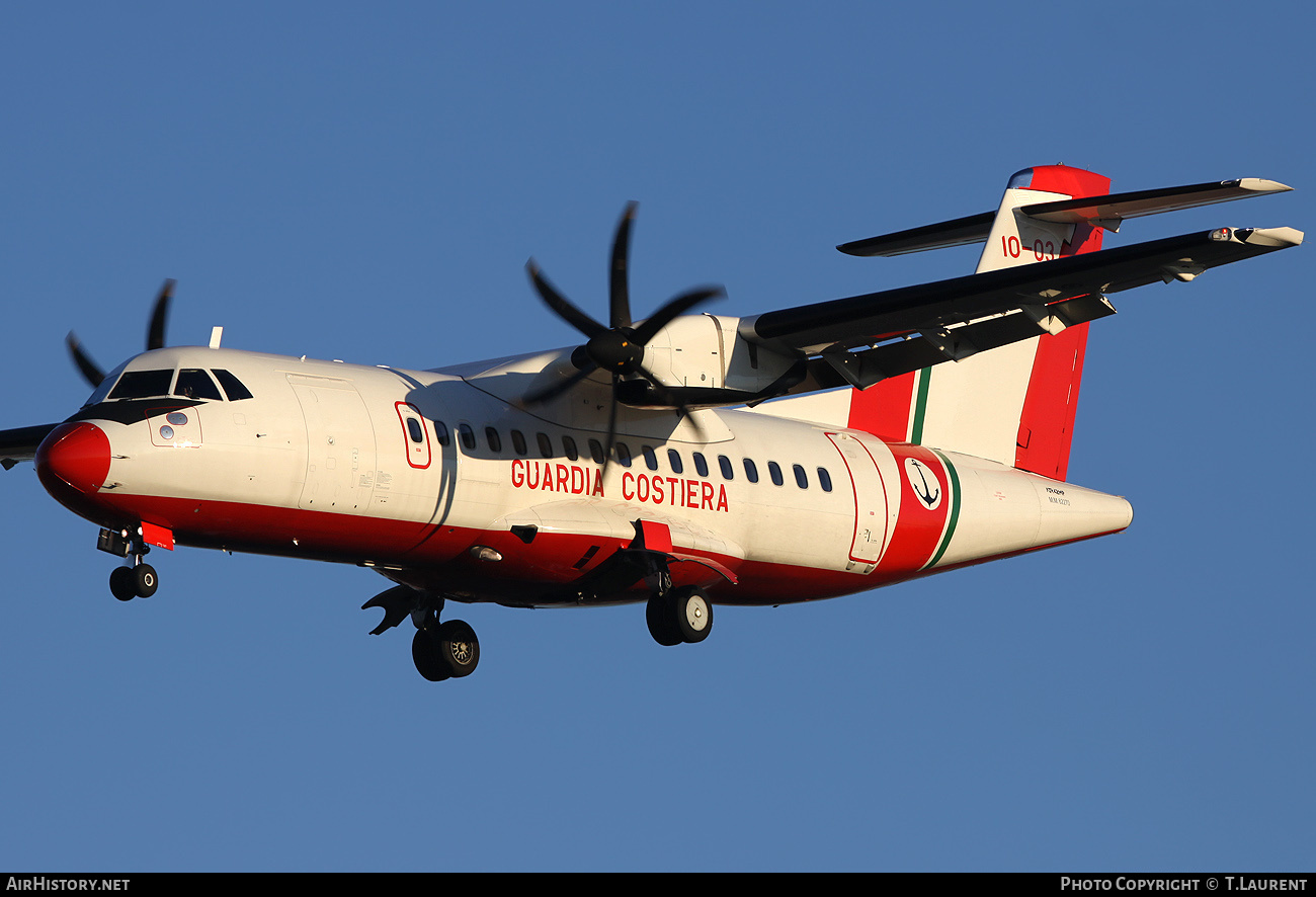 Aircraft Photo of MM62270 | ATR ATR-42-500 | Italy - Guardia Costiera | AirHistory.net #242606