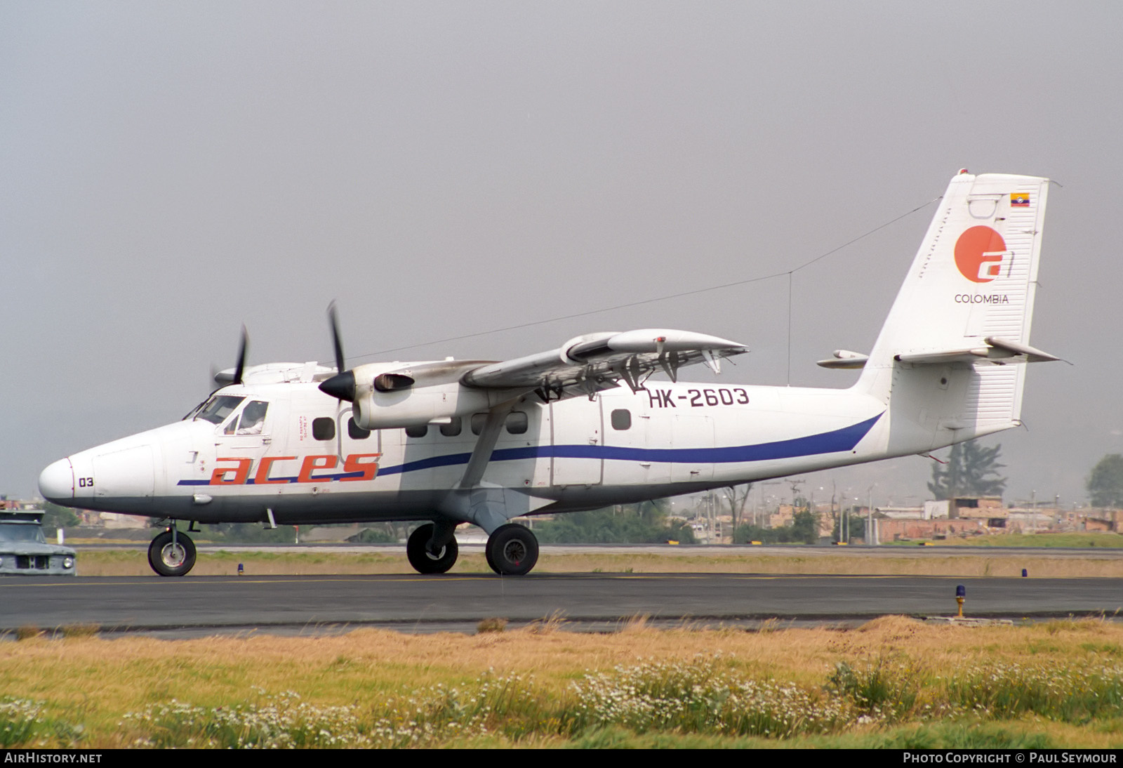 Aircraft Photo of HK-2603 | De Havilland Canada DHC-6-300 Twin Otter | ACES - Aerolíneas Centrales de Colombia | AirHistory.net #242613