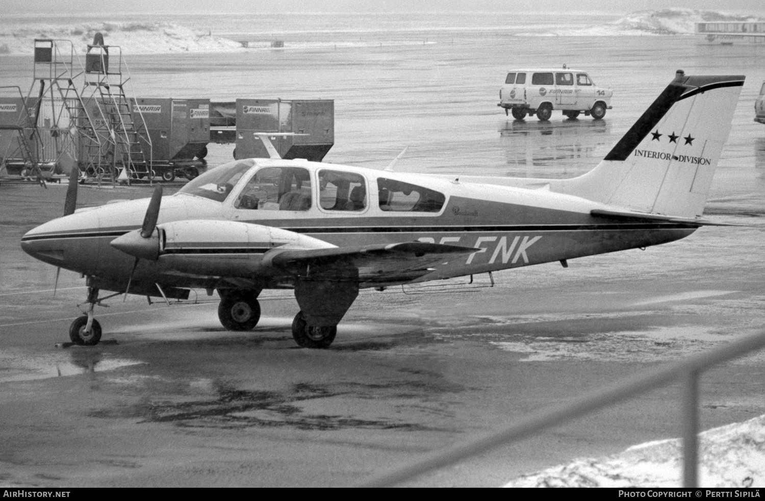 Aircraft Photo of SE-FNK | Beech 95-B55 Baron | AirHistory.net #242616