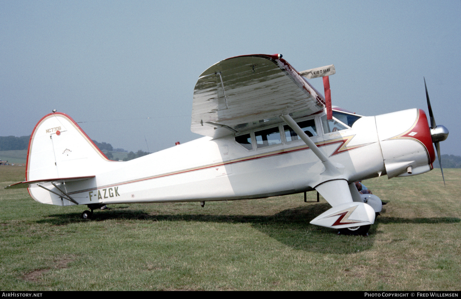 Aircraft Photo of F-AZGK / NC77DB | Stinson AT-19 Reliant (V-77) | AirHistory.net #242625