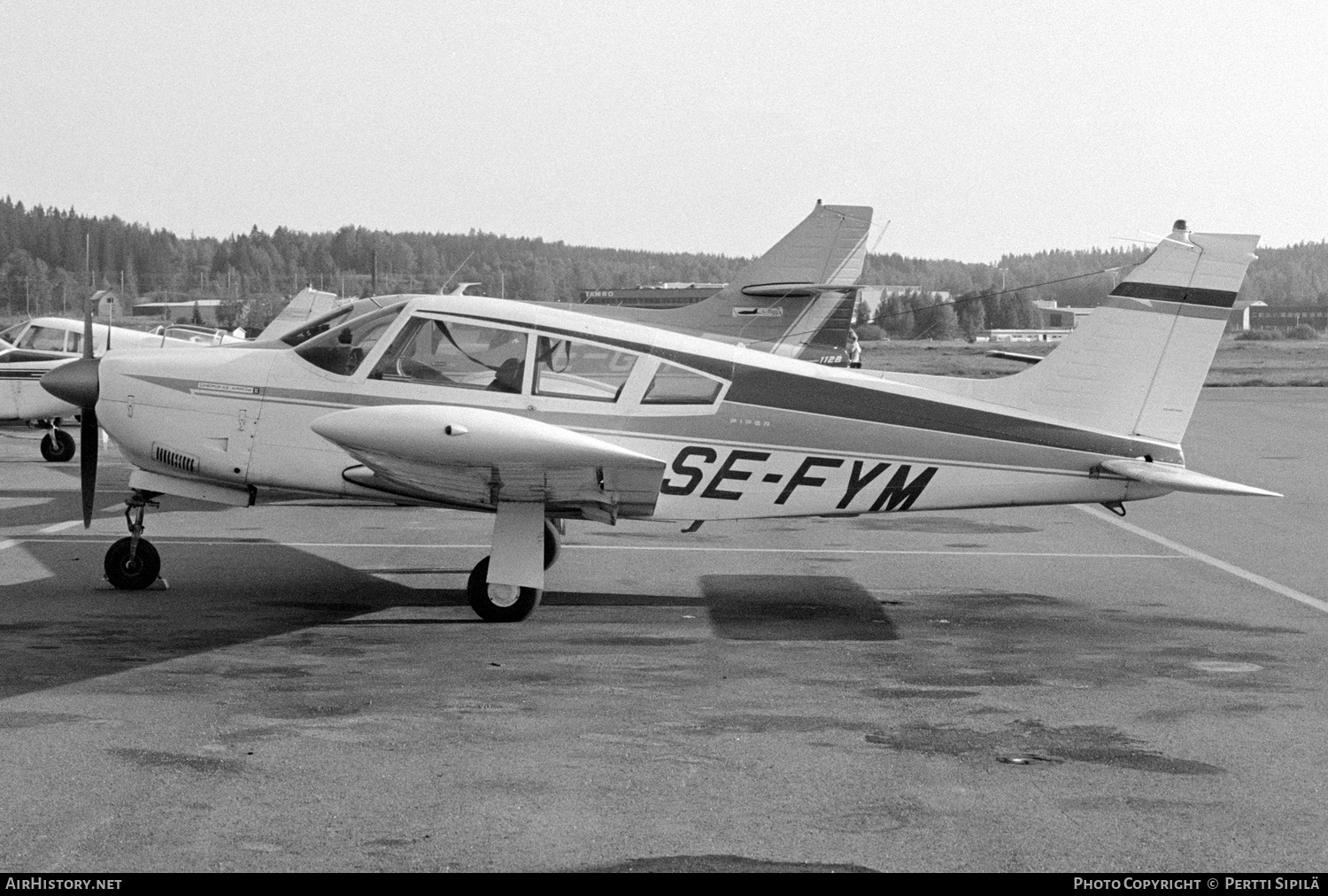 Aircraft Photo of SE-FYM | Piper PA-28R-200 Cherokee Arrow II | AirHistory.net #242631