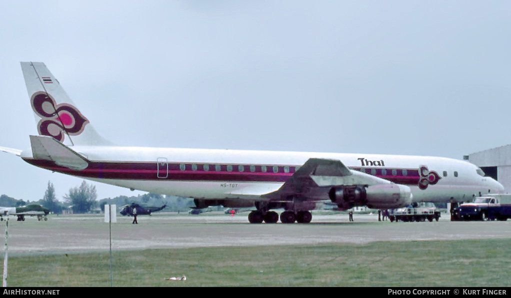 Aircraft Photo of HS-TGT | Douglas DC-8-33 | Thai Airways International | AirHistory.net #242632