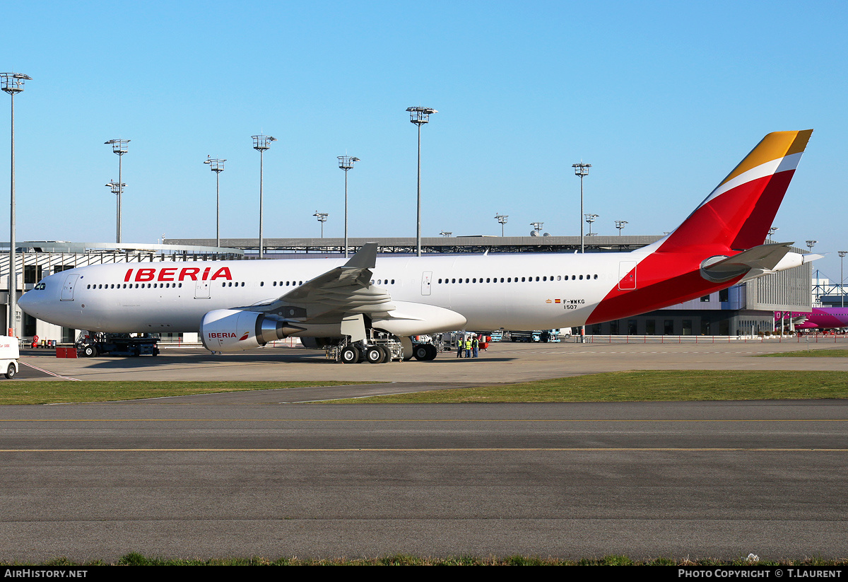 Aircraft Photo of F-WWKG | Airbus A330-302 | Iberia | AirHistory.net #242636