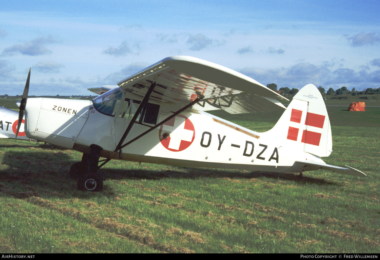 Aircraft Photo of OY-DZA | SAI KZ IIIU-2 | Dansk Veteranflysamling | Zone-Redningskorpset - Zonen | AirHistory.net #242641
