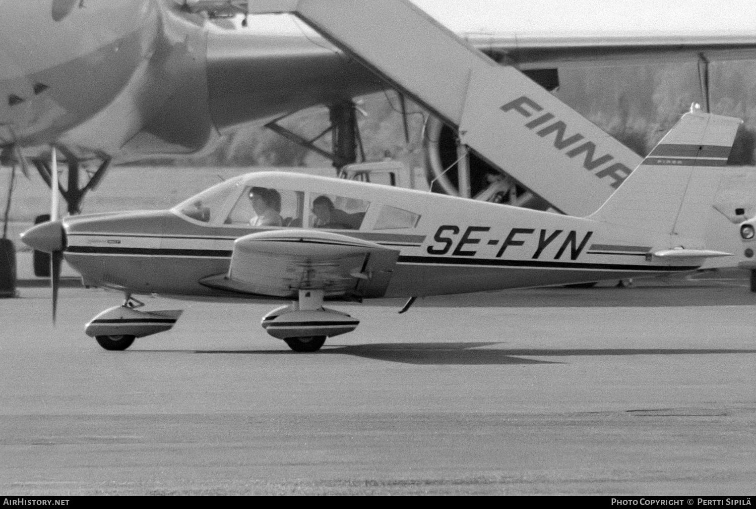 Aircraft Photo of SE-FYN | Piper PA-28-180 Cherokee F | AirHistory.net #242642