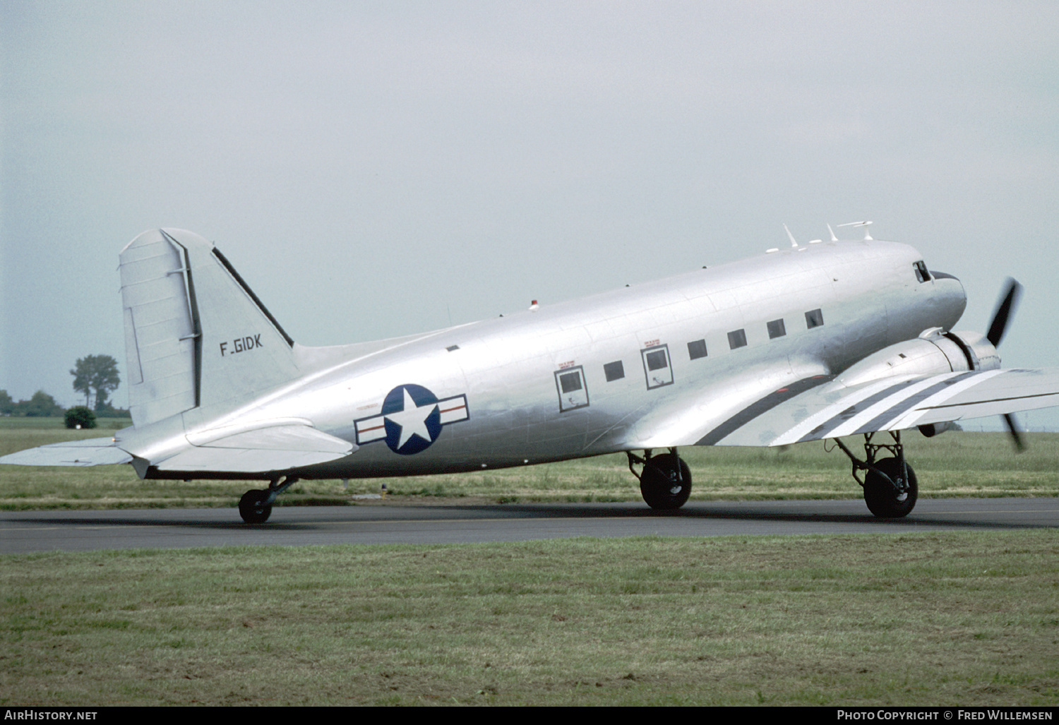 Aircraft Photo of F-GIDK | Douglas DC-3(C) | USA - Air Force | AirHistory.net #242644