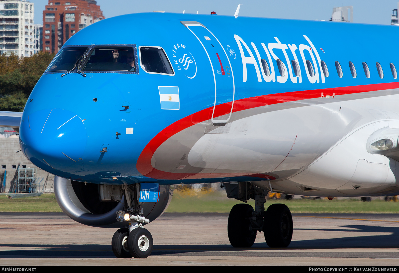 Aircraft Photo of LV-CIH | Embraer 190AR (ERJ-190-100IGW) | Austral Líneas Aéreas | AirHistory.net #242646