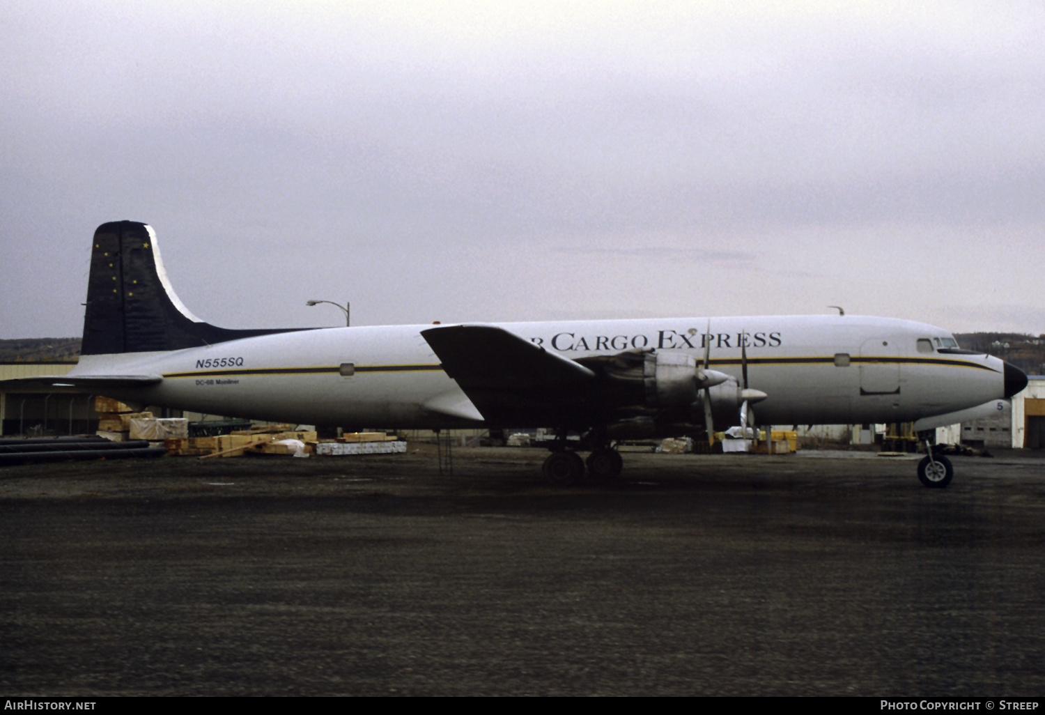 Aircraft Photo of N555SQ | Douglas DC-6B | Air Cargo Express | AirHistory.net #242654