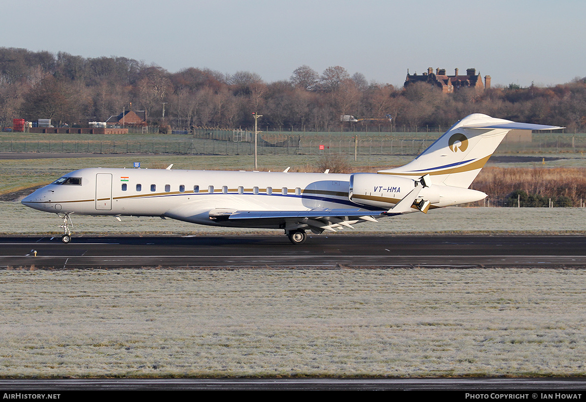 Aircraft Photo of VT-HMA | Bombardier Global Express XRS (BD-700-1A10) | AirHistory.net #242668