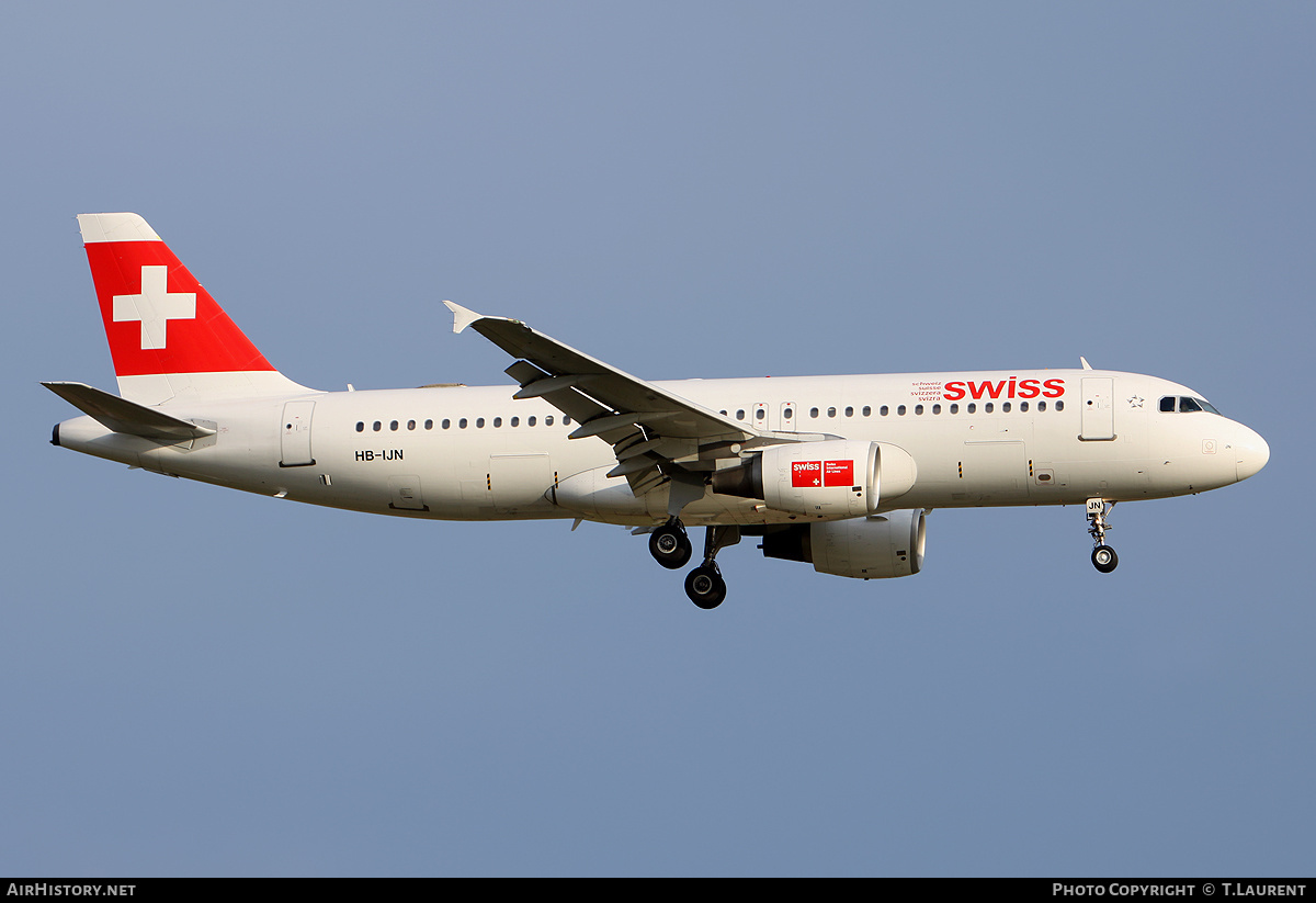 Aircraft Photo of HB-IJN | Airbus A320-214 | Swiss International Air Lines | AirHistory.net #242674