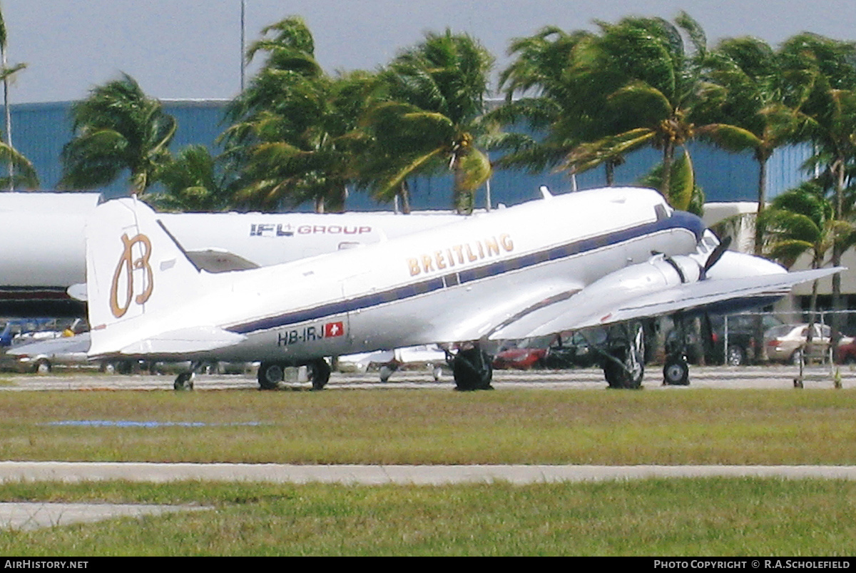 Aircraft Photo of HB-IRJ | Douglas DC-3(A) | AirHistory.net #242694