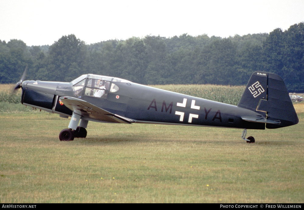 Aircraft Photo of G-AMYA | Zlin Z-381 Bestmann | Germany - Air Force | AirHistory.net #242695