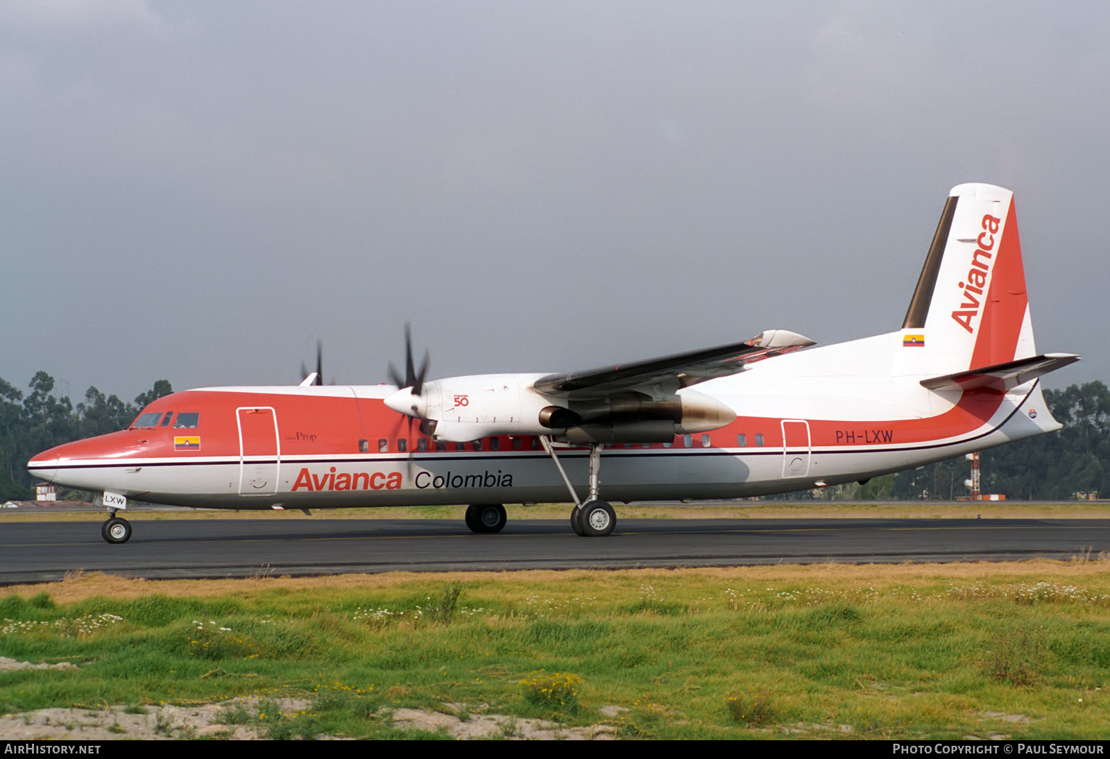 Aircraft Photo of PH-LXW | Fokker 50 | Avianca | AirHistory.net #242699