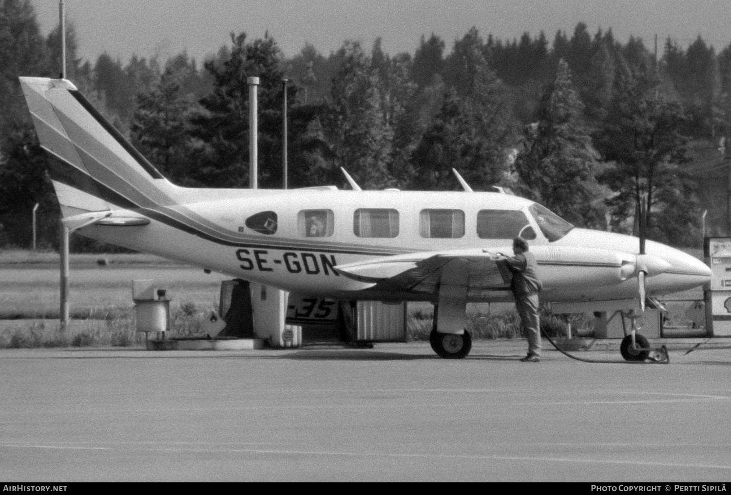 Aircraft Photo of SE-GDN | Piper PA-31-310 Navajo B | AirHistory.net #242701