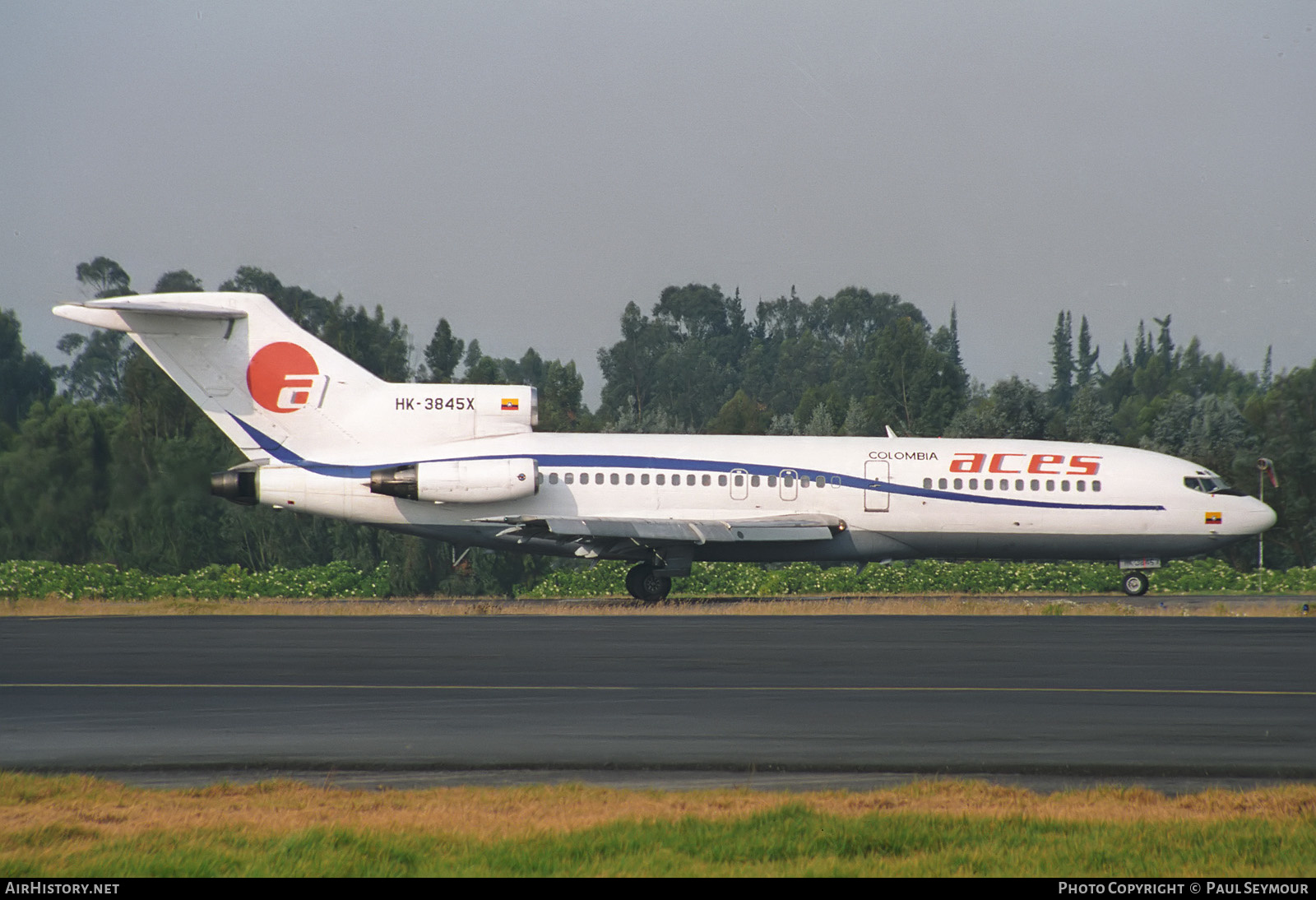 Aircraft Photo of HK-3845X | Boeing 727-27 | ACES - Aerolíneas Centrales de Colombia | AirHistory.net #242706