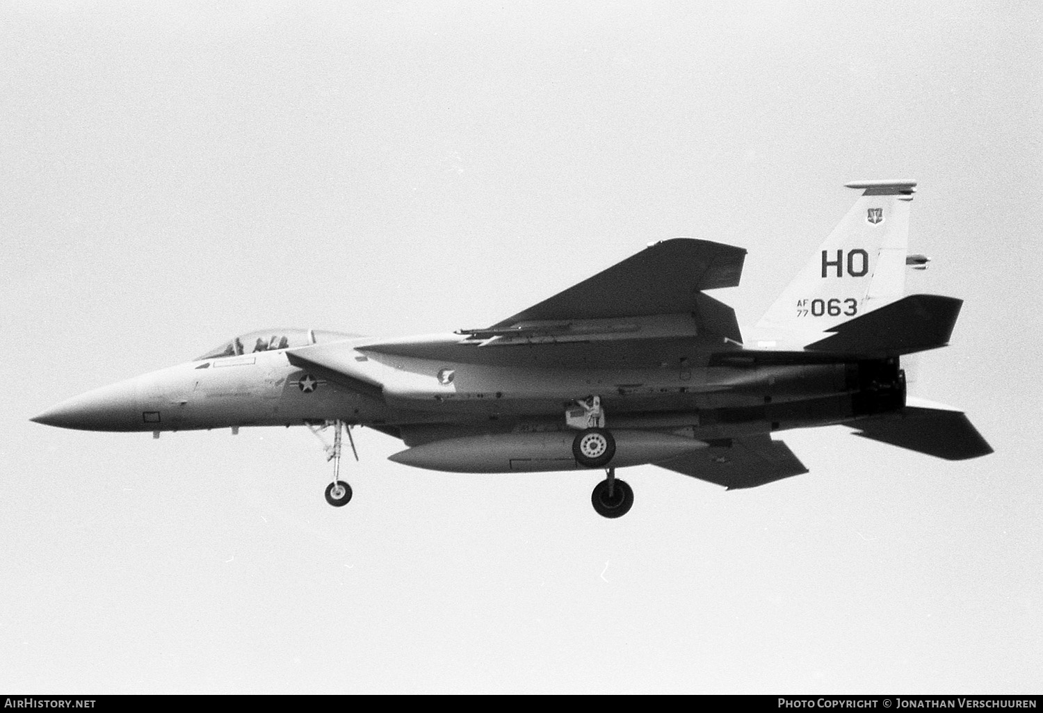 Aircraft Photo of 77-0063 / AF77-063 | McDonnell Douglas F-15A Eagle | USA - Air Force | AirHistory.net #242711